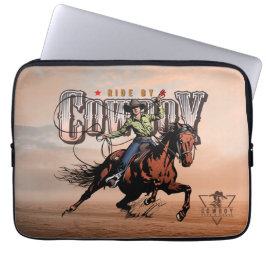 Rette ein Pferd; Reite einen Cowboy | 13" Laptopschutzhülle
