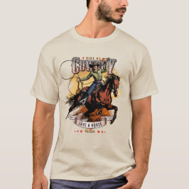 Rette ein Pferd; Reite einen Cowboy | Aldult T-Shirt