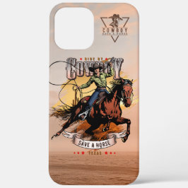 Rette ein Pferd; Reite einen Cowboy | Case-Mate iPhone Hülle