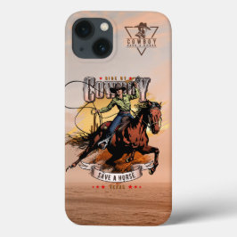 Rette ein Pferd; Reite einen Cowboy | Case-Mate iPhone Hülle