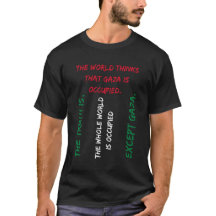 Rette-Gaza-T-Shirt, Free-Palestine-T-Shirt - Flagg