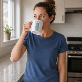 Rette Mich Weinender Trauriger Manati-Schutz Desig Kaffeetasse