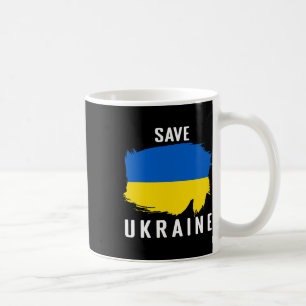 Rette Ukraine T-Shirt Ein Ukrainisches T-Shirt 1  Kaffeetasse