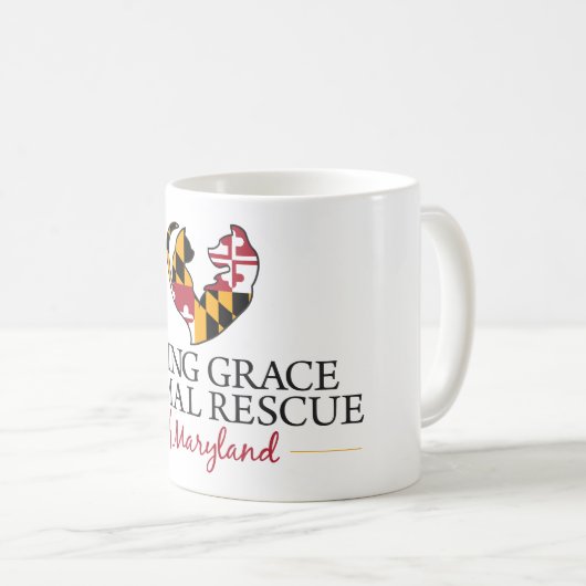 Retten der Anmut-Kaffee-Tasse Kaffeetasse (VorderseiteRechts)