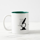 Retten der Leben-Tasse Zweifarbige Tasse (Links)