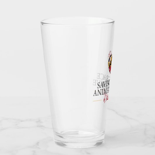 Retten des Anmut-trinkenden Glases Glas (Rechts)