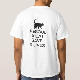 Retten Sie 9 Leben T-Shirt