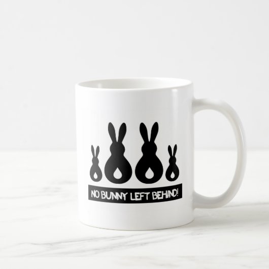 Retten Sie ALLE Häschen! Kaffeetasse (Rechts)