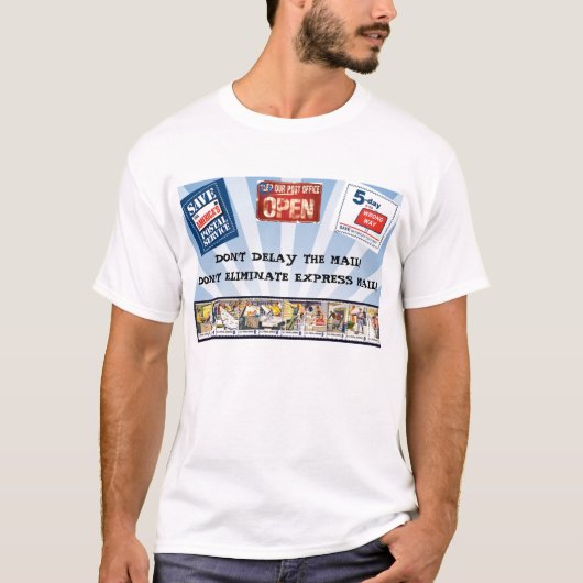 Retten Sie Amerikas 5 Tageseine post T-Shirt (Vorderseite)