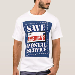 Retten Sie Amerikas Postservice T-Shirt