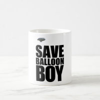 RETTEN Sie BALLON-JUNGE Tasse