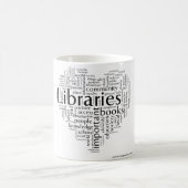 Retten Sie Bibliotheken 5 Kaffeetasse (Mittel)