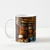 Retten Sie Bibliotheks-Tasse Kaffeetasse (Links)
