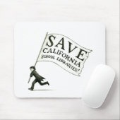Retten Sie CA-Schulbibliotheks-Waren Mousepad (Mit Mouse)