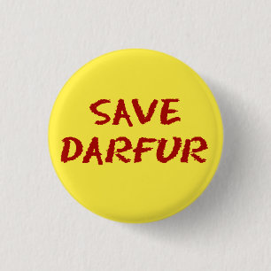 Retten Sie Darfur Miniknopf Button