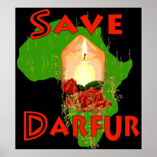 Retten Sie Darfur Poster