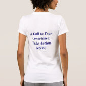 Retten Sie Darfur T-Shirt (Rückseite)