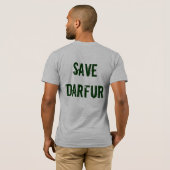 Retten Sie Darfur T-Shirt (Schwarz voll)