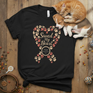 Retten Sie das Bandherz — Adoptieren Sie nicht kau T-Shirt