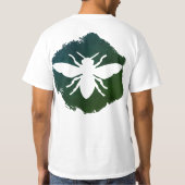 Retten Sie das Bienen-API mellifera ligustica T-Shirt (Rückseite)