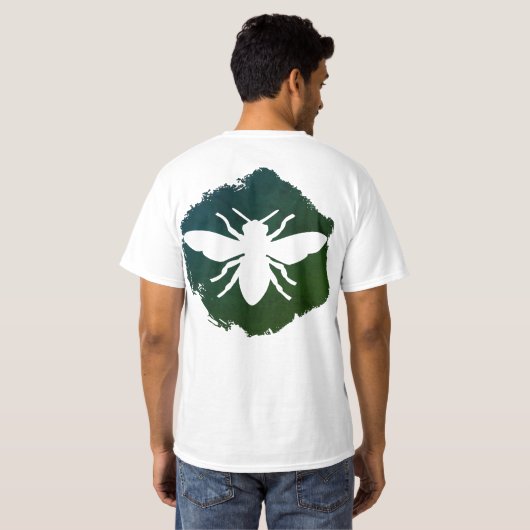 Retten Sie das Bienen-API mellifera ligustica T-Shirt (Schwarz voll)