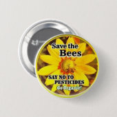 Retten Sie das Bio BeesGo Button (Vorne & Hinten)