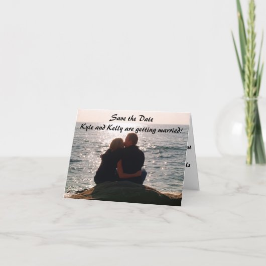 Retten Sie das DateKyle und Kelly sind getti… Ankündigung (Vorderseite)