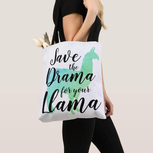 Retten Sie das Drama für Ihr Lama Tasche (Von Nahem)