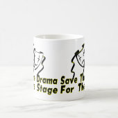 Retten Sie das Drama Kaffeetasse (Mittel)