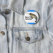 Retten Sie das Narwhal! Button (Beispiel)