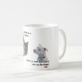 Retten Sie das Pitbull Kaffeetasse (VorderseiteRechts)