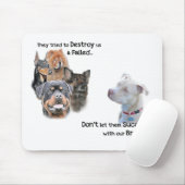 Retten Sie das Pitbull Mousepad (Mit Mouse)