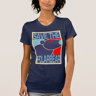 Retten Sie das polarer Bärn-Shirt T-Shirt