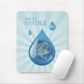 Retten Sie das Wasser mousepad (Mit Mouse)