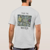 Retten Sie das Wasser! T-Shirt (Rückseite)