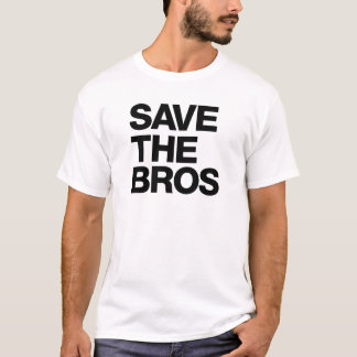 Retten Sie dem Bros die Bio T der Männer - Weiß T-Shirt