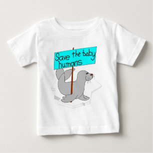 Retten Sie den Baby-Menschen Baby-Shirt Baby T-shirt
