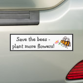 Retten Sie den Bienen Auto bumber Aufkleber Autoaufkleber (Auf Auto)