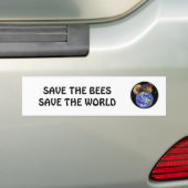 Retten Sie den Bienen Autoaufkleber (Auf Auto)