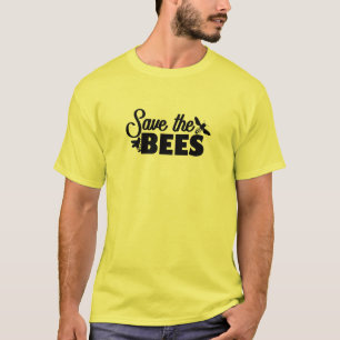 Retten Sie den Bienen das Shirt der Männer