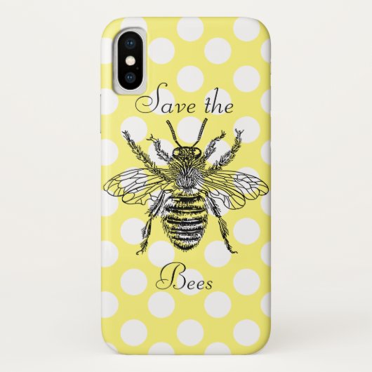 Retten Sie den Bienen Telefon-Kasten Case-Mate iPhone Hülle (Rückseite)