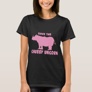 Retten Sie den Chubby Unicorn T-Shirt