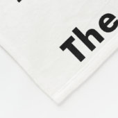 retten Sie den Glockenturm Fleecedecke (Ecke)