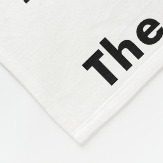 retten Sie den Glockenturm Fleecedecke (Ecke)