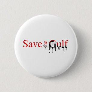 Retten Sie den Golf-Autoaufkleber Button