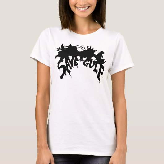 Retten Sie den Golf - was sehen Sie? T-Shirt (Vorderseite)