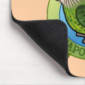 Retten Sie den Kakapo Mousepad (Ecke)