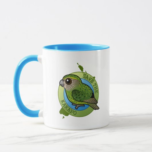 Retten Sie den Kakapo Tasse (Links)