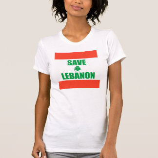 Retten Sie den Libanon T-Shirt