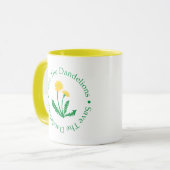 Retten Sie den Löwenzahn Tasse (Vorderseite Links)